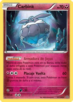Carbink Pokédex .